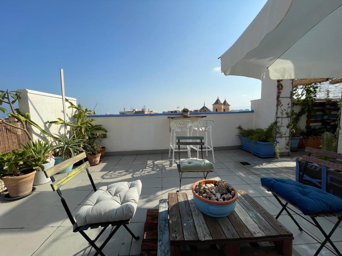 Charming Home With Private Terrace,Heart Of Málaga Eksteriør billede