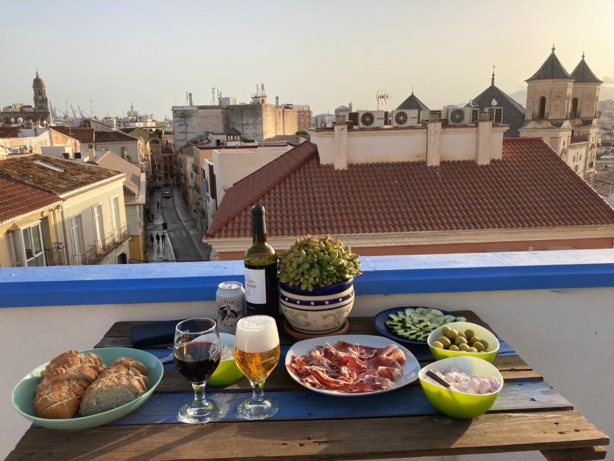Charming Home With Private Terrace,Heart Of Málaga Eksteriør billede