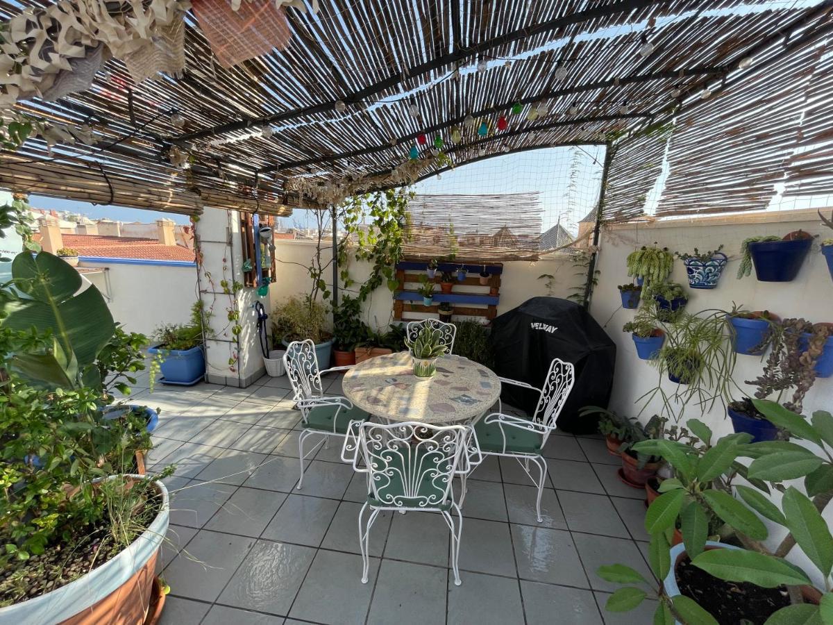Charming Home With Private Terrace,Heart Of Málaga Eksteriør billede